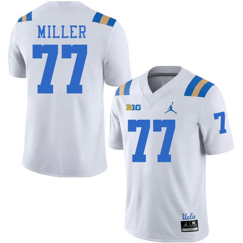 Kolton Miller UCLA Jersey,UCLA Bruins #77 Kolton Miller Jersey Youth College Football Uniforms-White